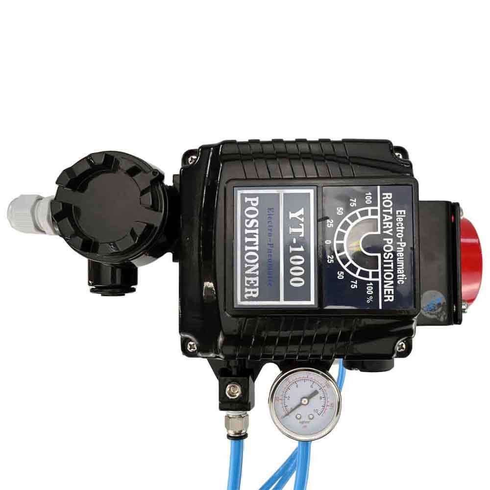 Kugelhahn aus Edelstahl Elephant 3h-l-rpss316200mm-iso-pnevpr-da-epp-boz, Gehäusematerial - Edelstahl AISI 316, Kugelmaterial - Edelstahl AISI 316, Dichtung - PTFE, pneumatisch betätigt