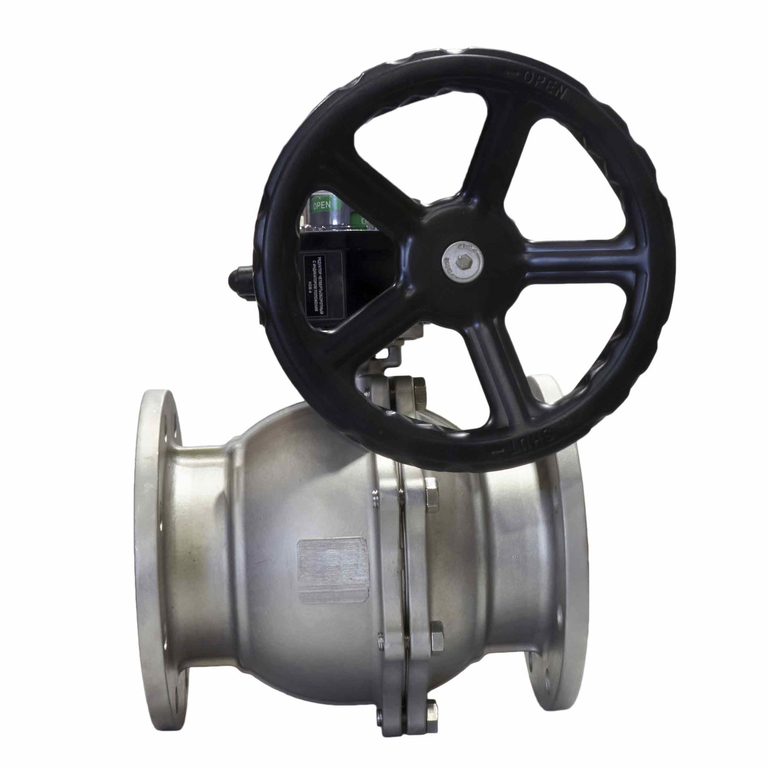 Kugelhahn aus Edelstahl Elephant kchfp hgb, Gehäusematerial - Edelstahl AISI 316L, Kugelmaterial - Edelstahl AISI 316L, Dichtung - PTFE, handbetätigt