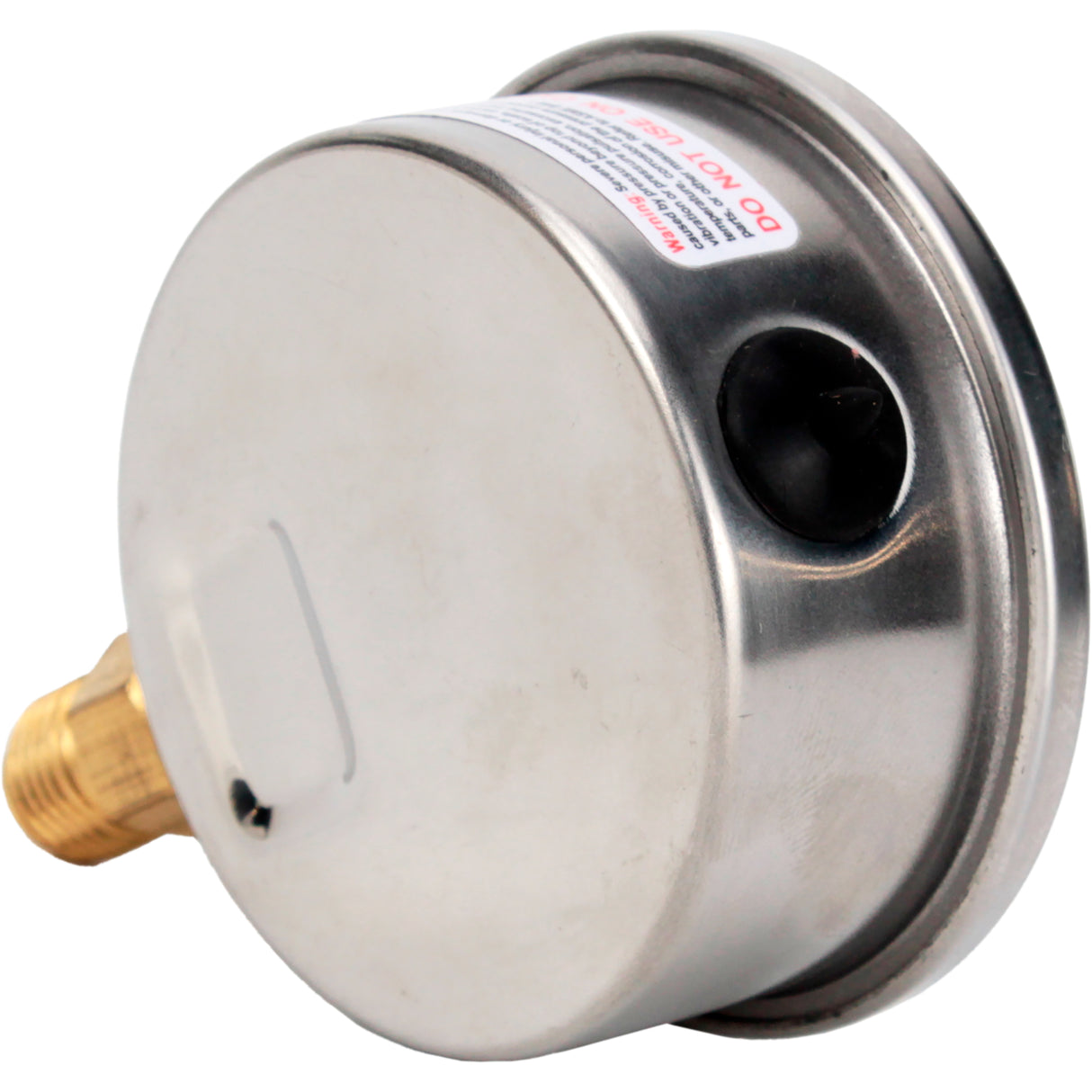 Manometer vibrationsfest Elephant MB-311-R1, radial, Edelstahl 304, Genauigkeitsklasse 1