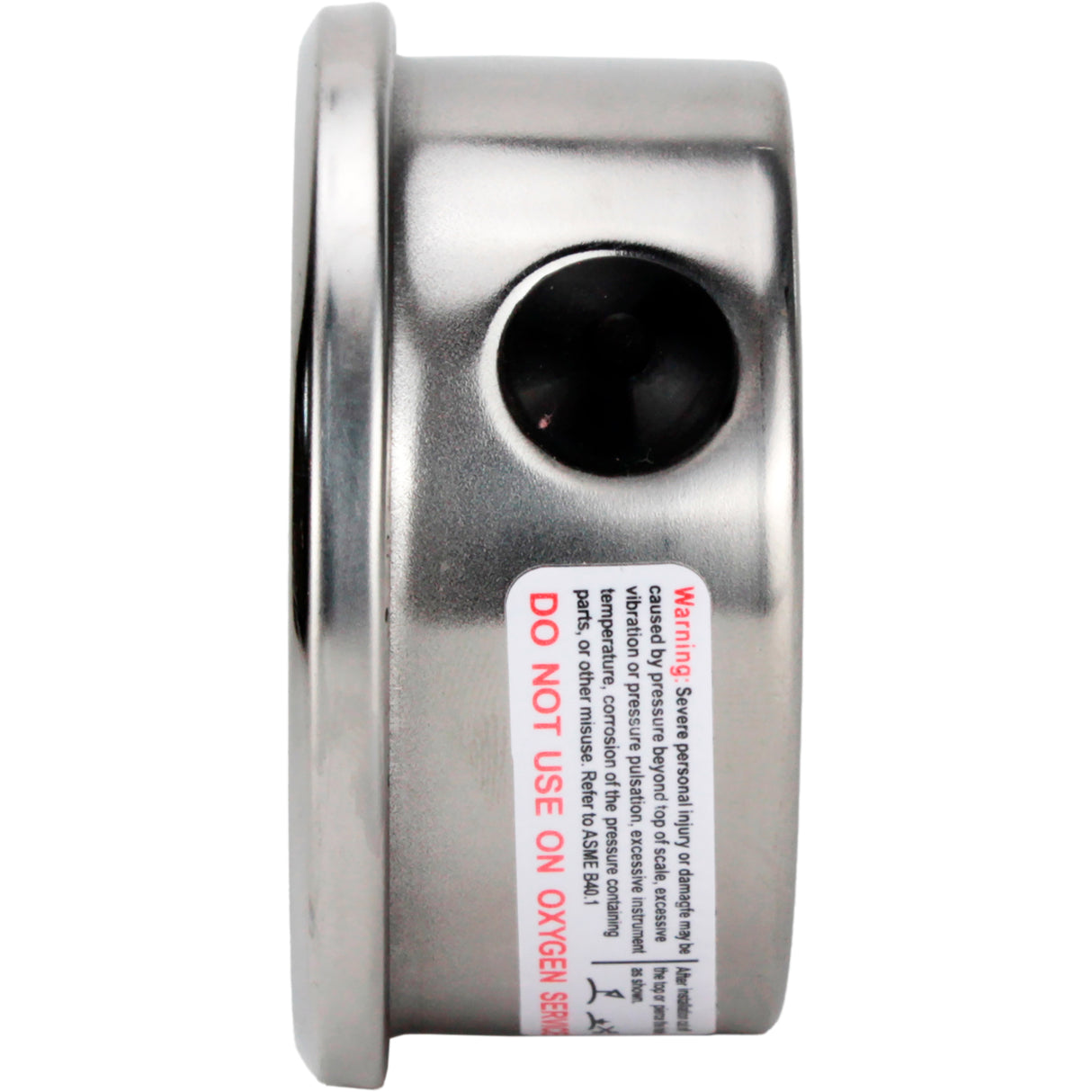 Manometer vibrationsfest Elephant MB-311-R1,5, radial, Edelstahl 304, Genauigkeitsklasse 1,5