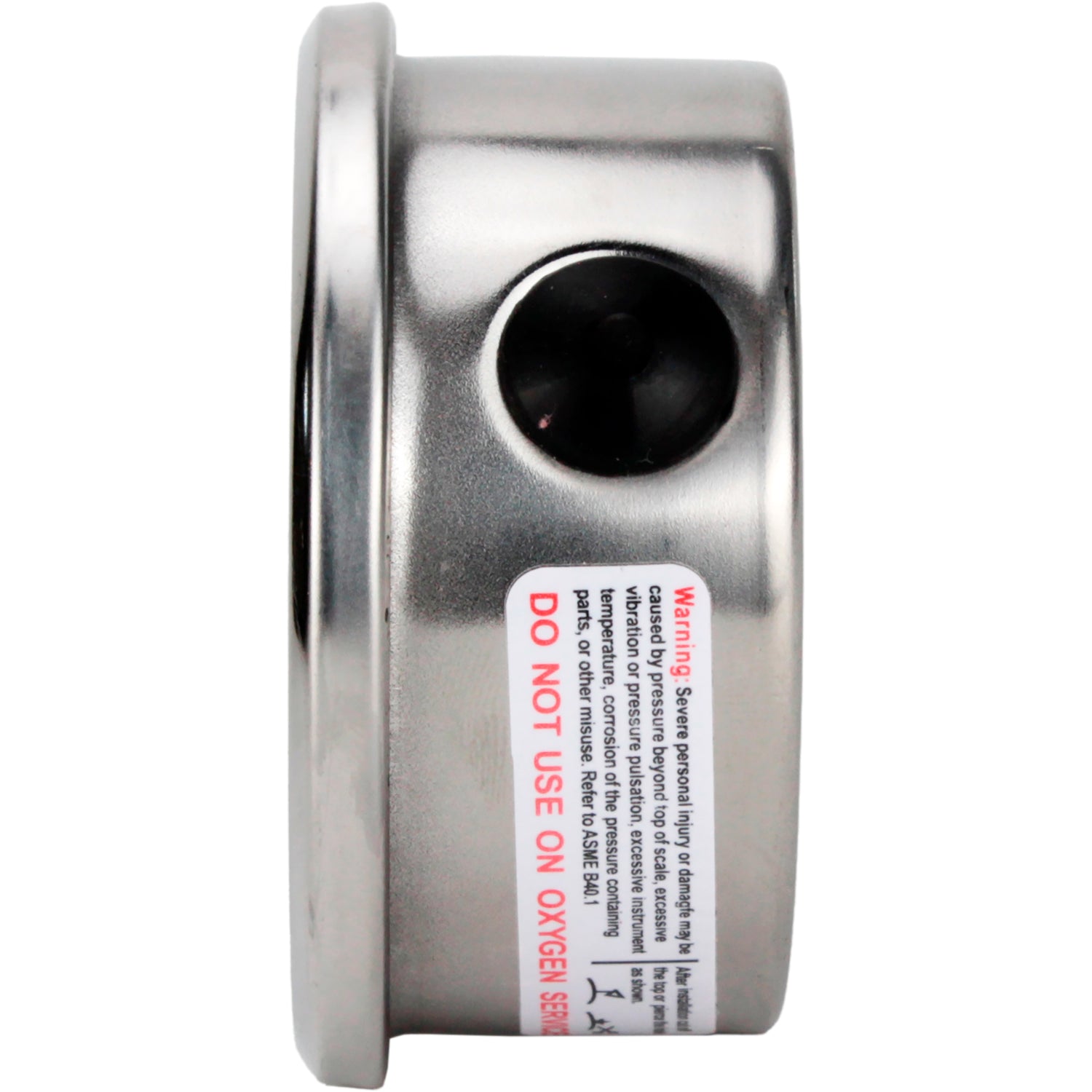 Manometer vibrationsfest Elephant MB-311-R1,5, radial, Edelstahl 304, Genauigkeitsklasse 1,5