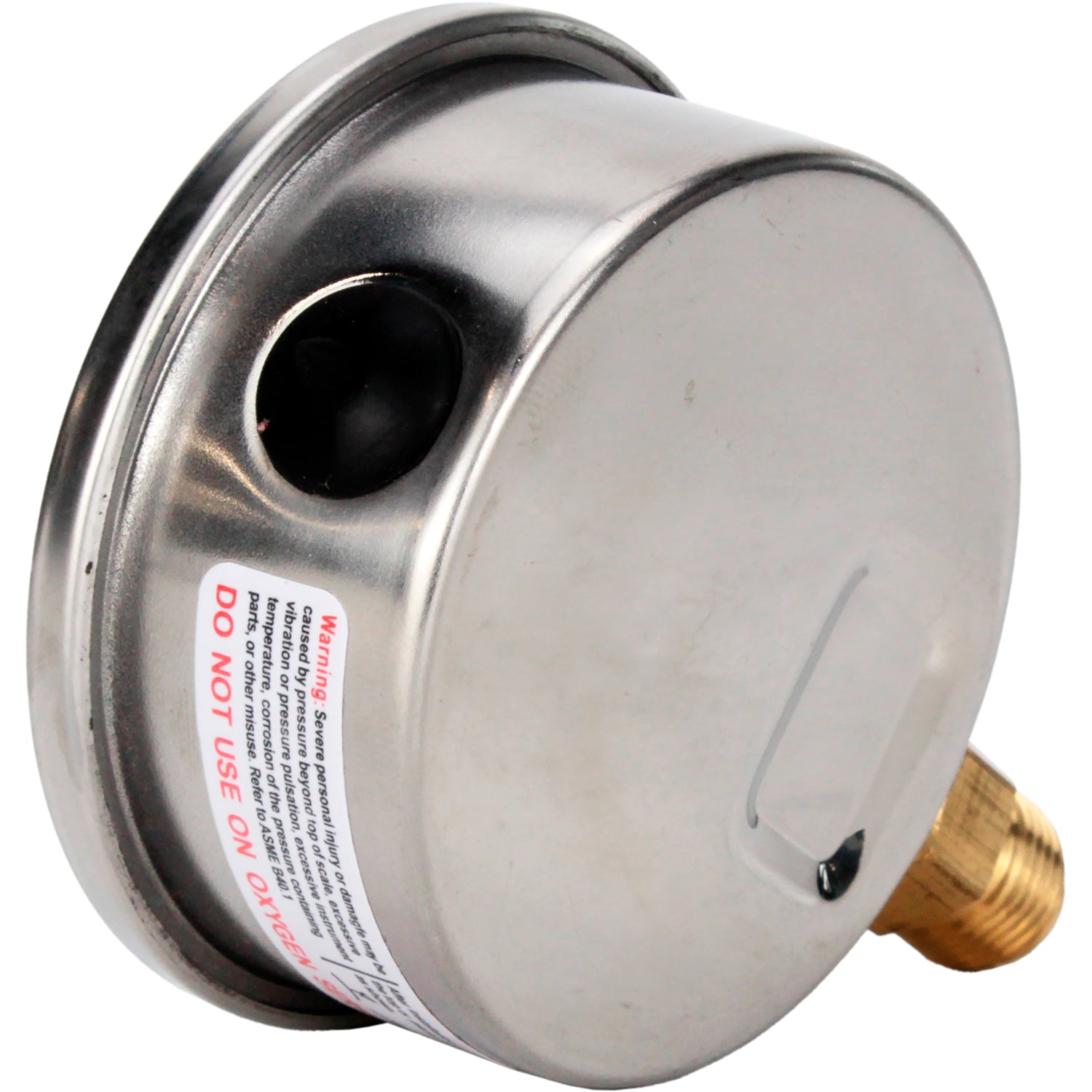 Manometer vibrationsfest Elephant MB-311-R1,5, radial, Edelstahl 304, Genauigkeitsklasse 1,5