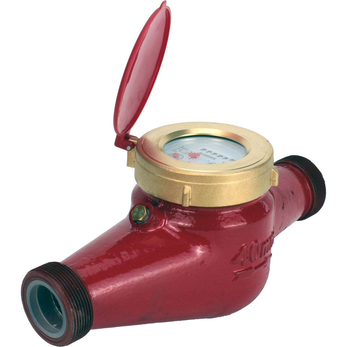 Wasserzähler Elephant MKU2 universal, Flügel, nicht flüchtig, mehrstrahlig, Gusseisen, mit Gewinde