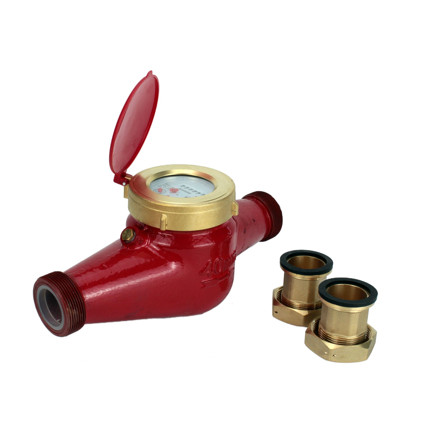 Wasserzähler Elephant MKU2 universal, Flügel, nicht flüchtig, mehrstrahlig, Gusseisen, mit Gewinde