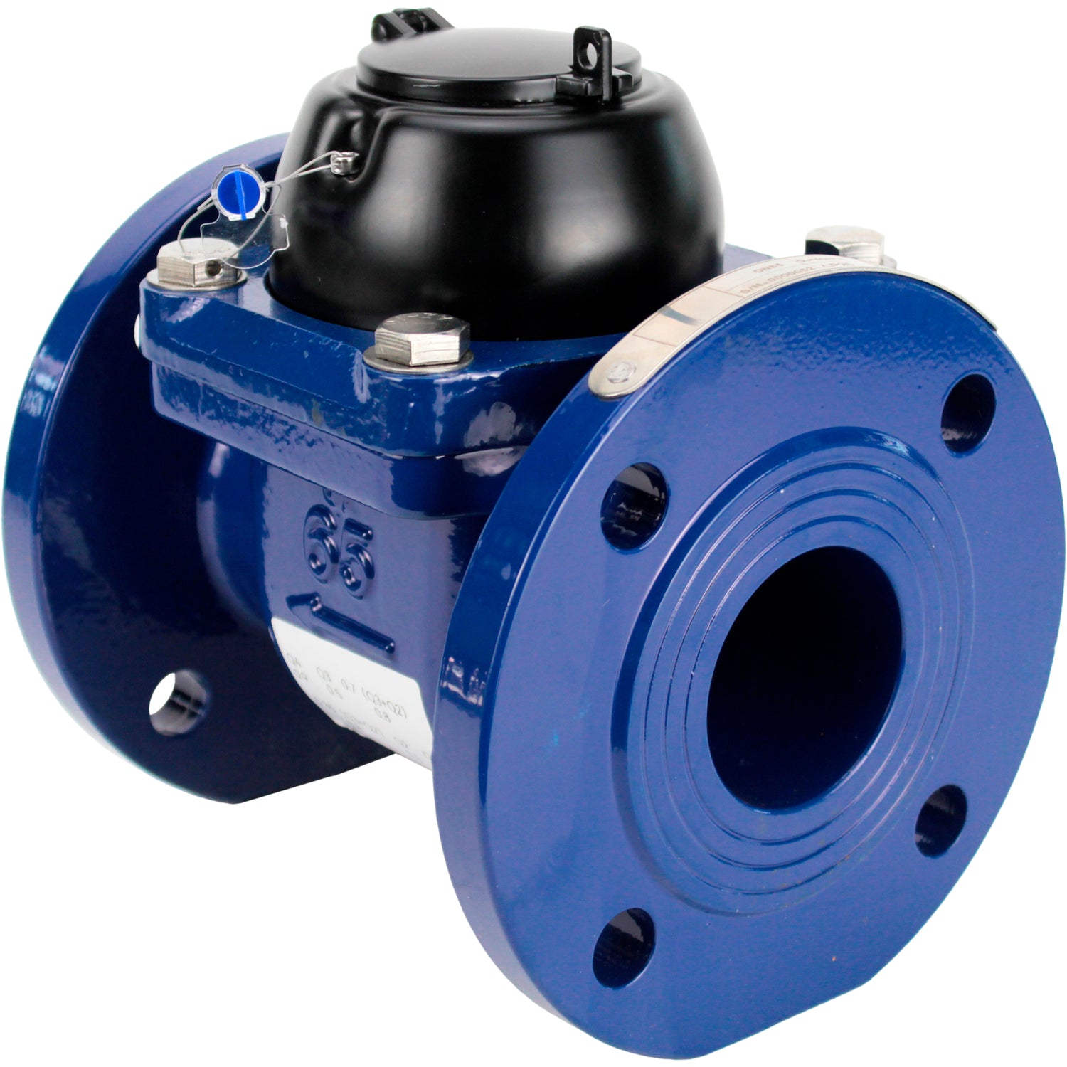 Kaltwasserzähler Elephant Elephant Turbine, nicht flüchtig, Gusseisen, geflanscht