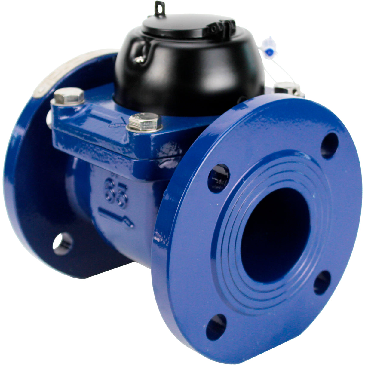 Kaltwasserzähler Elephant Elephant Turbine, nicht flüchtig, Gusseisen, geflanscht