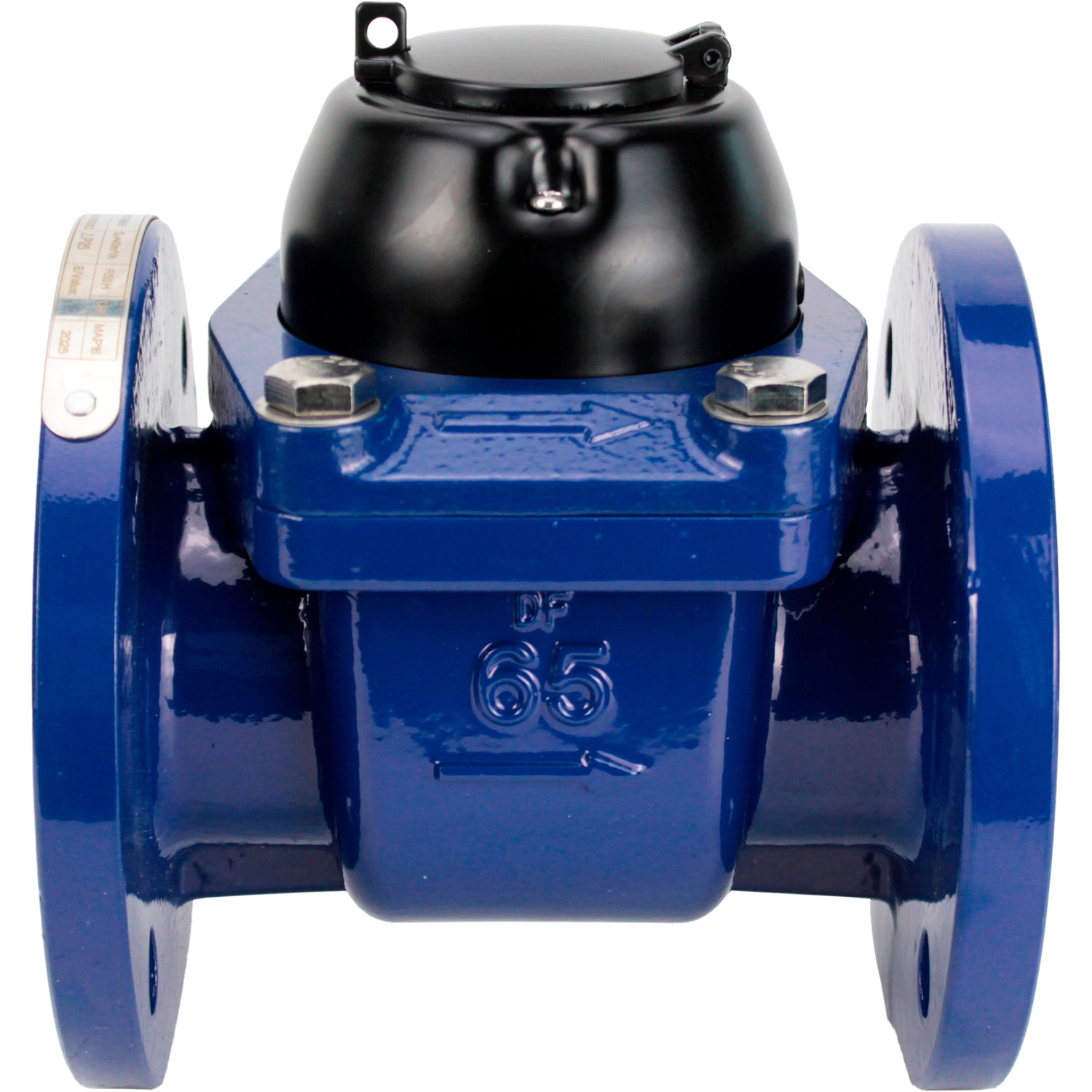 Kaltwasserzähler Elephant Elephant Turbine, nicht flüchtig, Gusseisen, geflanscht