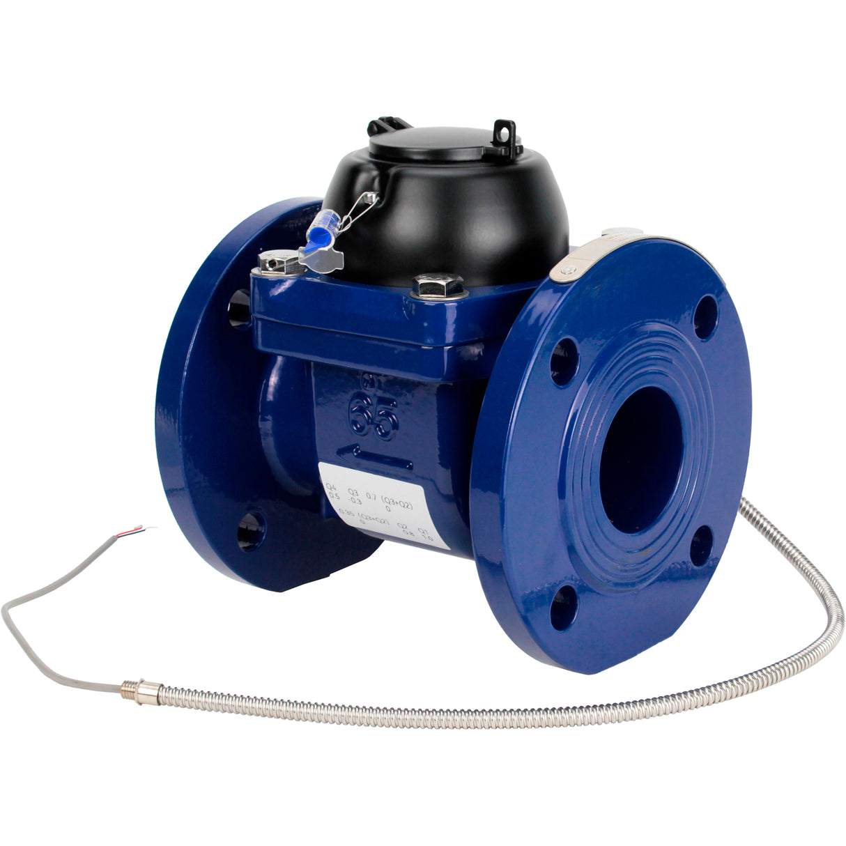 Kaltwasserzähler Elephant MTX1i Turbine, mit Impulsausgang, Guss, geflanscht