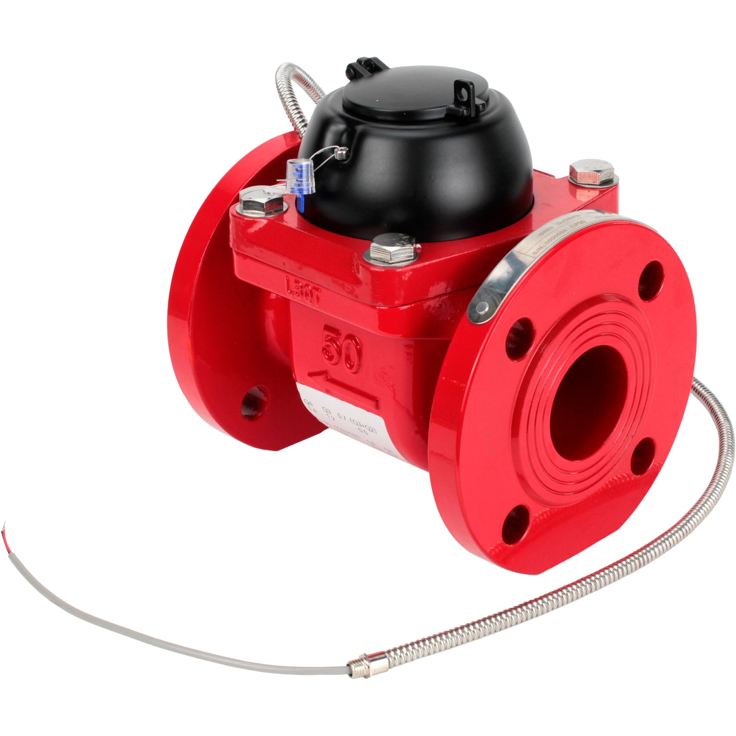 Wasserzähler Elephant MTU1i universal, Turbine, mit Impulsausgang, Guss, geflanscht