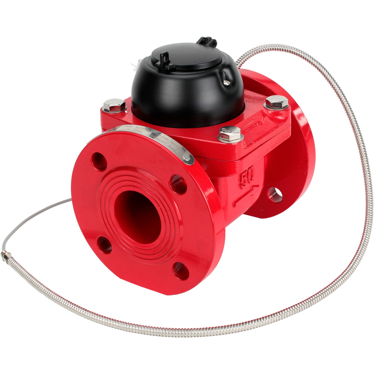 Wasserzähler Elephant MTU1i universal, Turbine, mit Impulsausgang, Guss, geflanscht