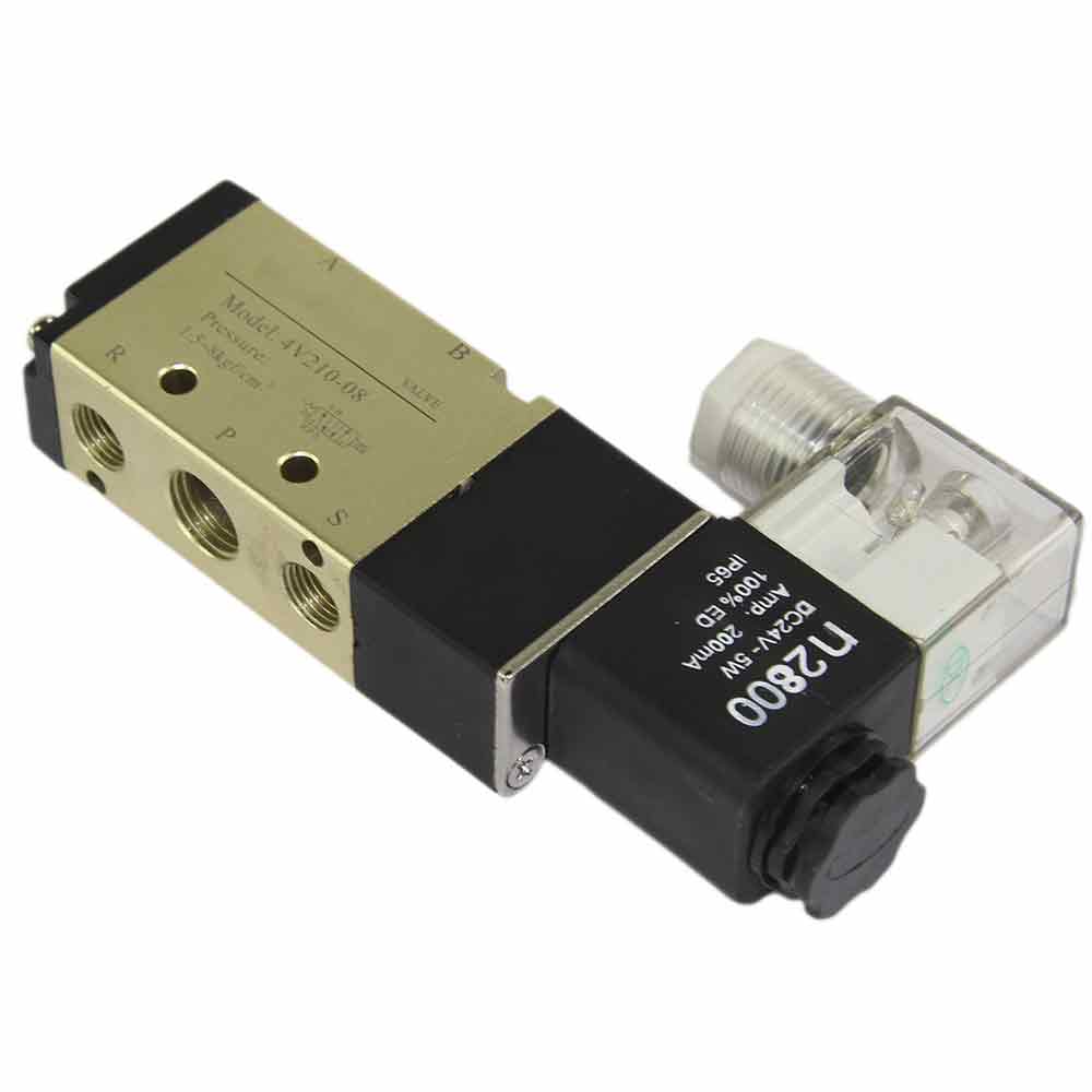 Pneumatischer verteiler Elephant 4V210-08, gehäusematerial - anodisiertes aluminium