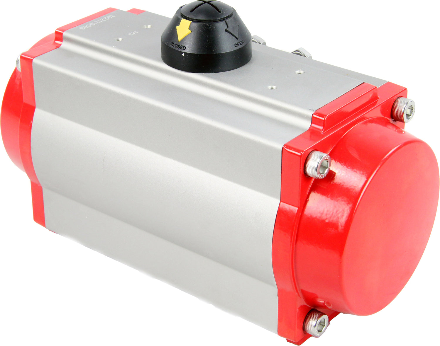 Doppelt wirkender pneumatischer aktuator Elephant-DA052-350, ISO-Flansch F03-F16, quadratisch 11x11-46x46