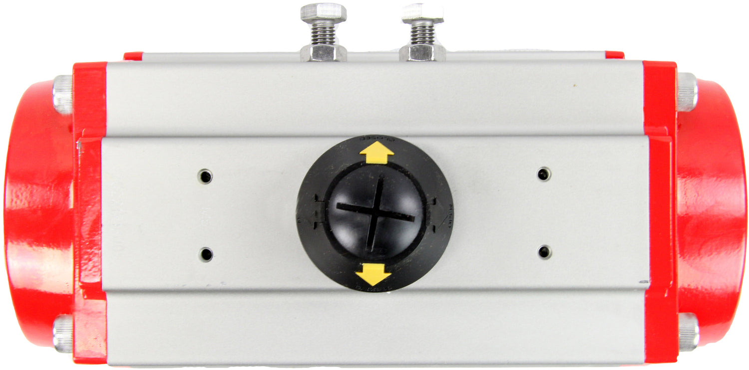 Doppelt wirkender pneumatischer aktuator Elephant-DA052-350, ISO-Flansch F03-F16, quadratisch 11x11-46x46