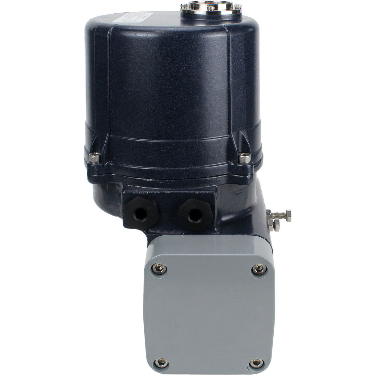 Elektrische Vierteldrehungsantriebe Elephant QTSA-N-EM-O0-220VAC mit Federrückstellung, quadratisch 14x14-27x27, Drehmoment 30-300Nm