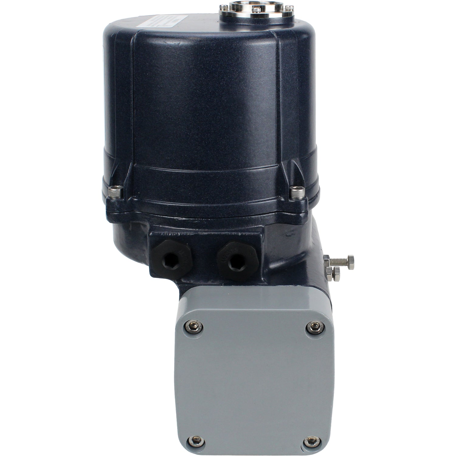 Elektrische Vierteldrehungsantriebe Elephant QTSA-N-EM-O0-220VAC mit Federrückstellung, quadratisch 14x14-27x27, Drehmoment 30-300Nm
