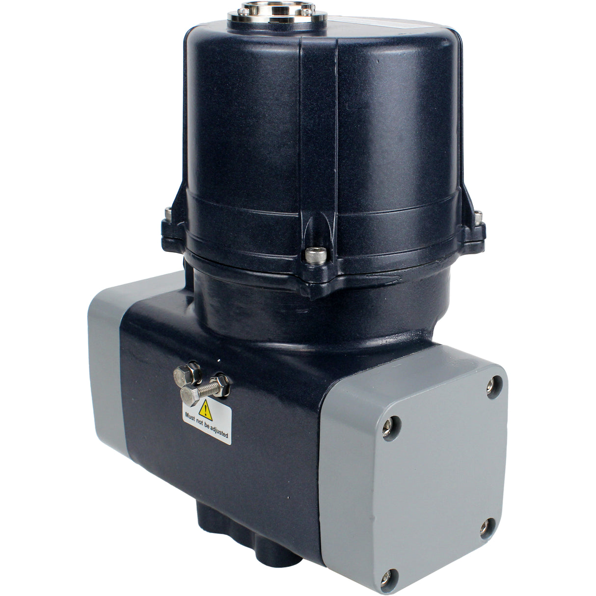 Elektrische Vierteldrehungsantriebe Elephant QTSA-N-EM-O0-220VAC mit Federrückstellung, quadratisch 14x14-27x27, Drehmoment 30-300Nm