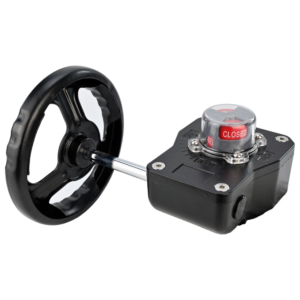 Vierteldrehgetriebe Elephant HGB, gehäusematerial - aluminiumlegierung