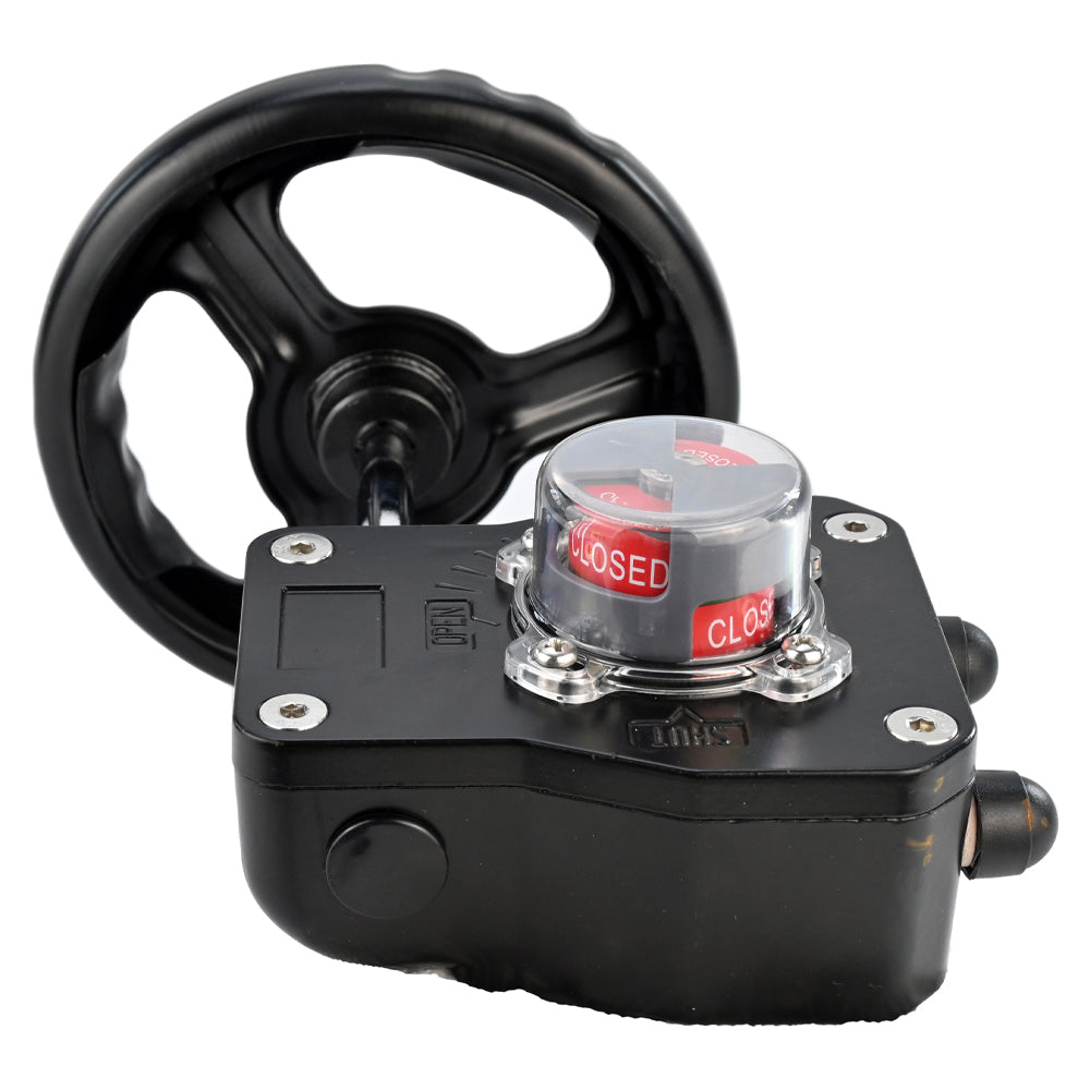 Vierteldrehgetriebe Elephant HGB, gehäusematerial - aluminiumlegierung