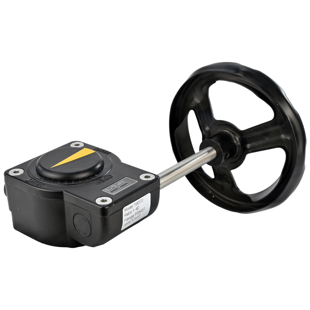 Vierteldrehgetriebe Elephant HAM, gehäusematerial - aluminiumlegierung