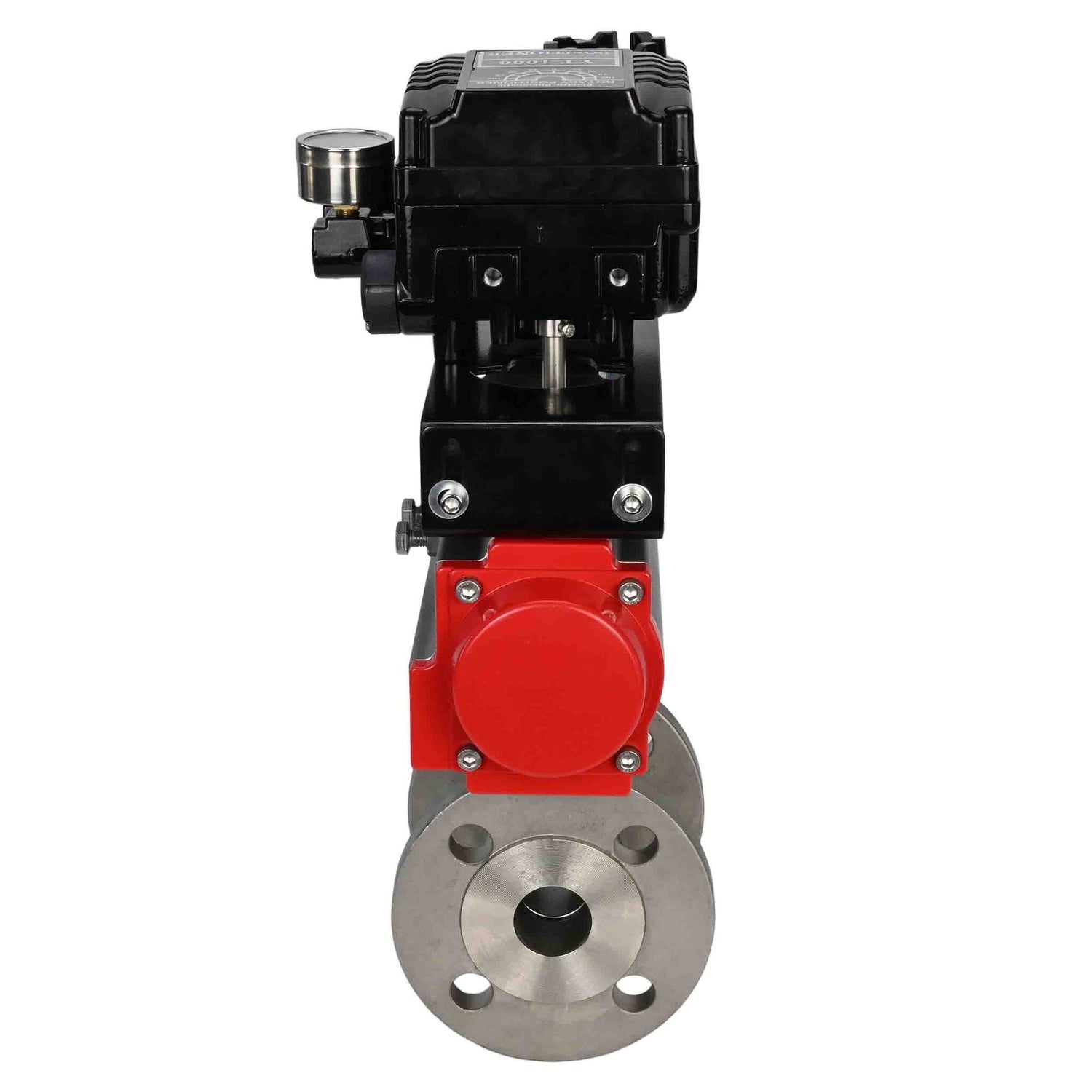 Kugelhahn aus Edelstahl Elephant kchfp-elephant-da-yt1000rsn, Gehäusematerial - Edelstahl AISI 316, Kugelmaterial - Edelstahl AISI 316, Dichtung - PTFE, pneumatisch betätigt