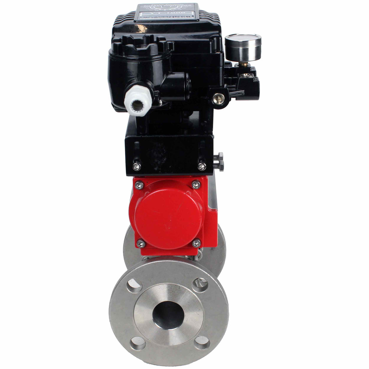 Kugelhahn aus Edelstahl Elephant ksfpt-316-180-da-yt1000rsi, Gehäusematerial - Edelstahl AISI 316, Kugelmaterial - Edelstahl AISI 316, Dichtung - PTFE, pneumatisch betätigt