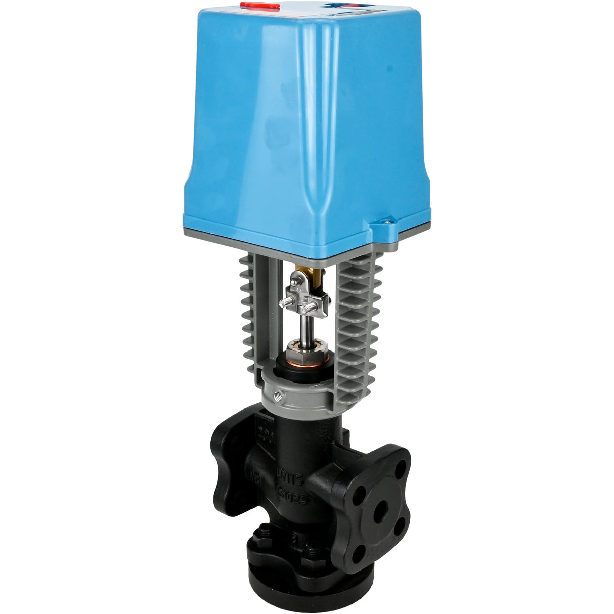 Zweiwege-Absperr- und Regelventil Elephant VSR1-16V-PED-F, Gehäusematerial - Gusseisen QT450, Sperrgehäusematerial - Edelstahl AISI 304, Dichtung - Fluorkohlenstoff (Viton, FPM), mit elektrischem Antrieb XCK220-1500 AC220V