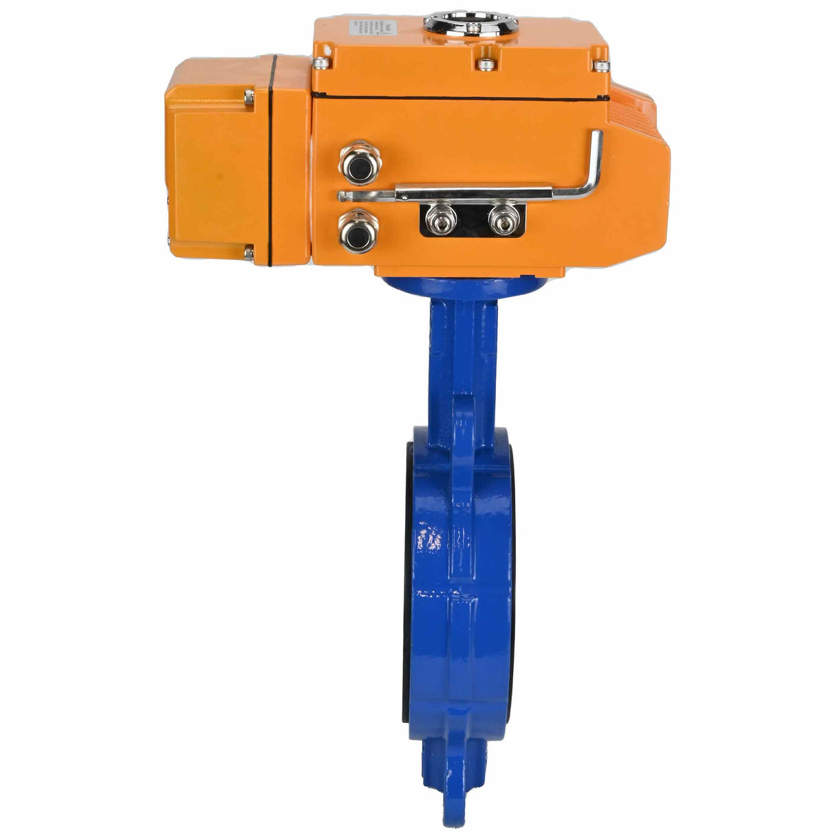 Wasserabsperrklappe Elephant bv16-110/220-0-10, Gehäusematerial – Gusseisen GGG50, Scheibenmaterial – Gusseisen GGG40, Dichtung – EPDM, Betätigung durch elektrischen Stellantrieb