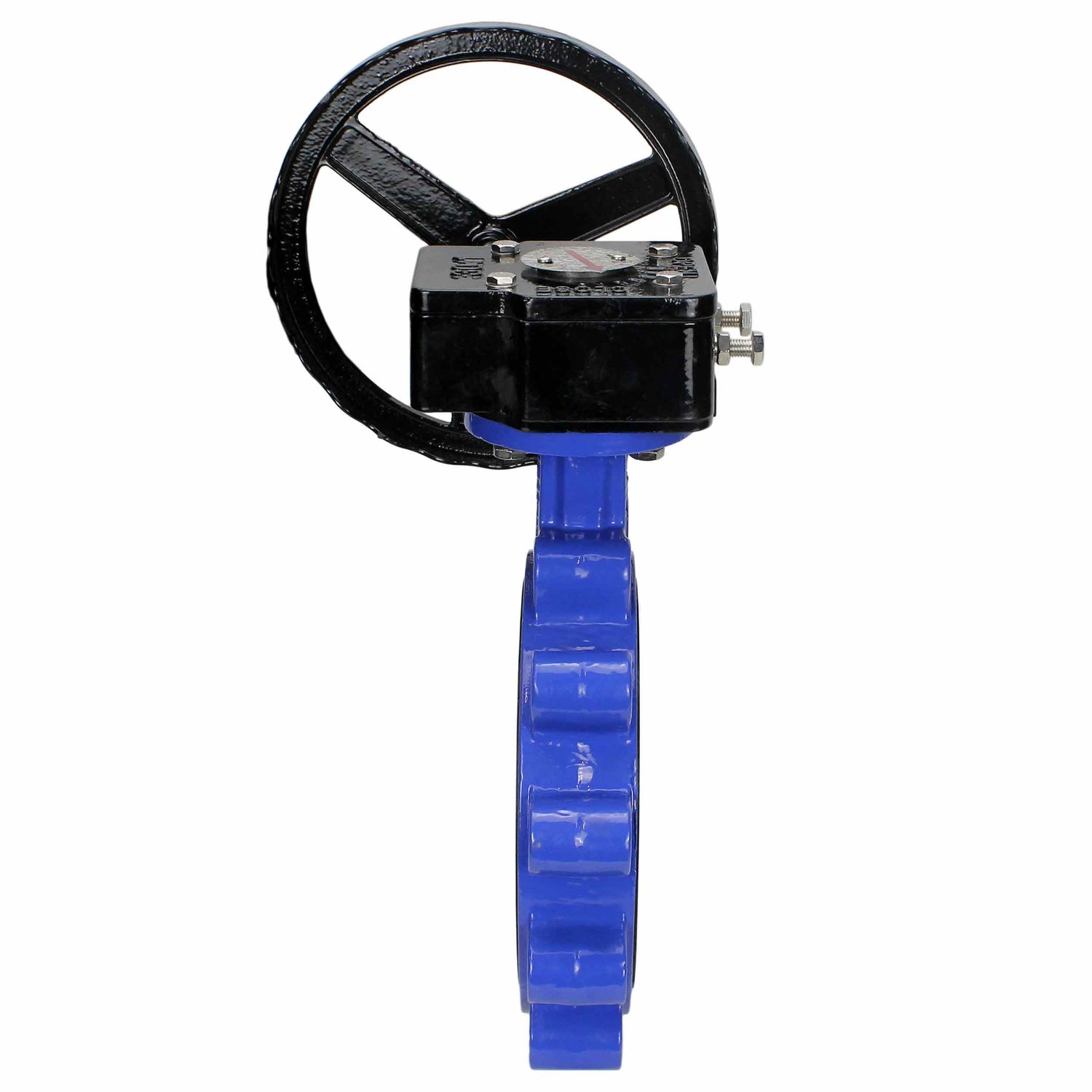 Wasser-Drosselklappe Elephant WBV1631E-2W-Fb-R, Gehäusematerial - Gusseisen QT450, Scheibenmaterial - Edelstahl AISI 304, Dichtung - EPDM, Getriebe