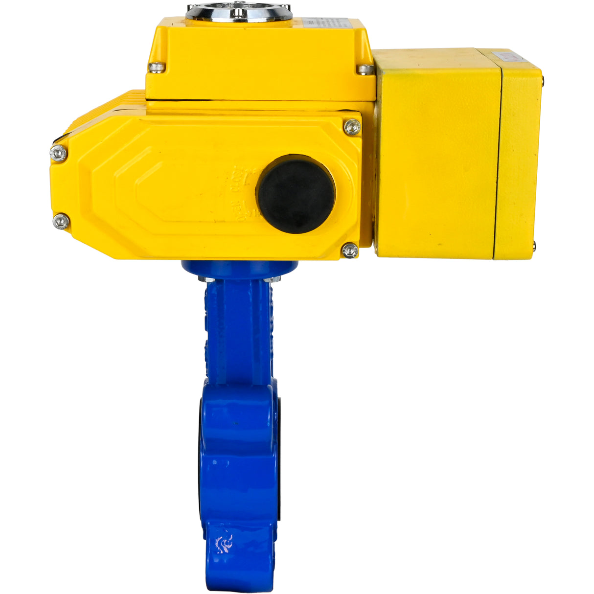 Wasser-Schmetterlingsventil Elephant WBV1616N-2W-Fb-H, Gehäusematerial - Gusseisen QT450, Scheibenmaterial - Gusseisen QT450, Dichtung - NBR, elektrischer Antrieb QT-N-EM-A1-220VAC-U1 220V