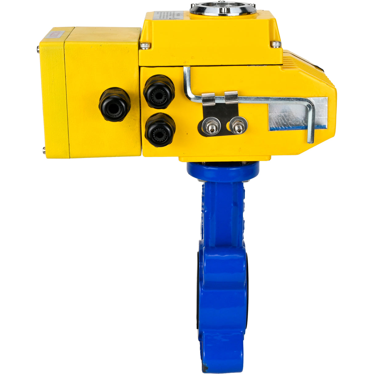 Wasser-Schmetterlingsventil Elephant WBV1631E-2W-Fb-H, Gehäusematerial - Gusseisen QT450, Scheibenmaterial - Edelstahl AISI 304, Dichtung - EPDM, elektrischer Antrieb QT-N-EM-A1-220VAC-U1 220V