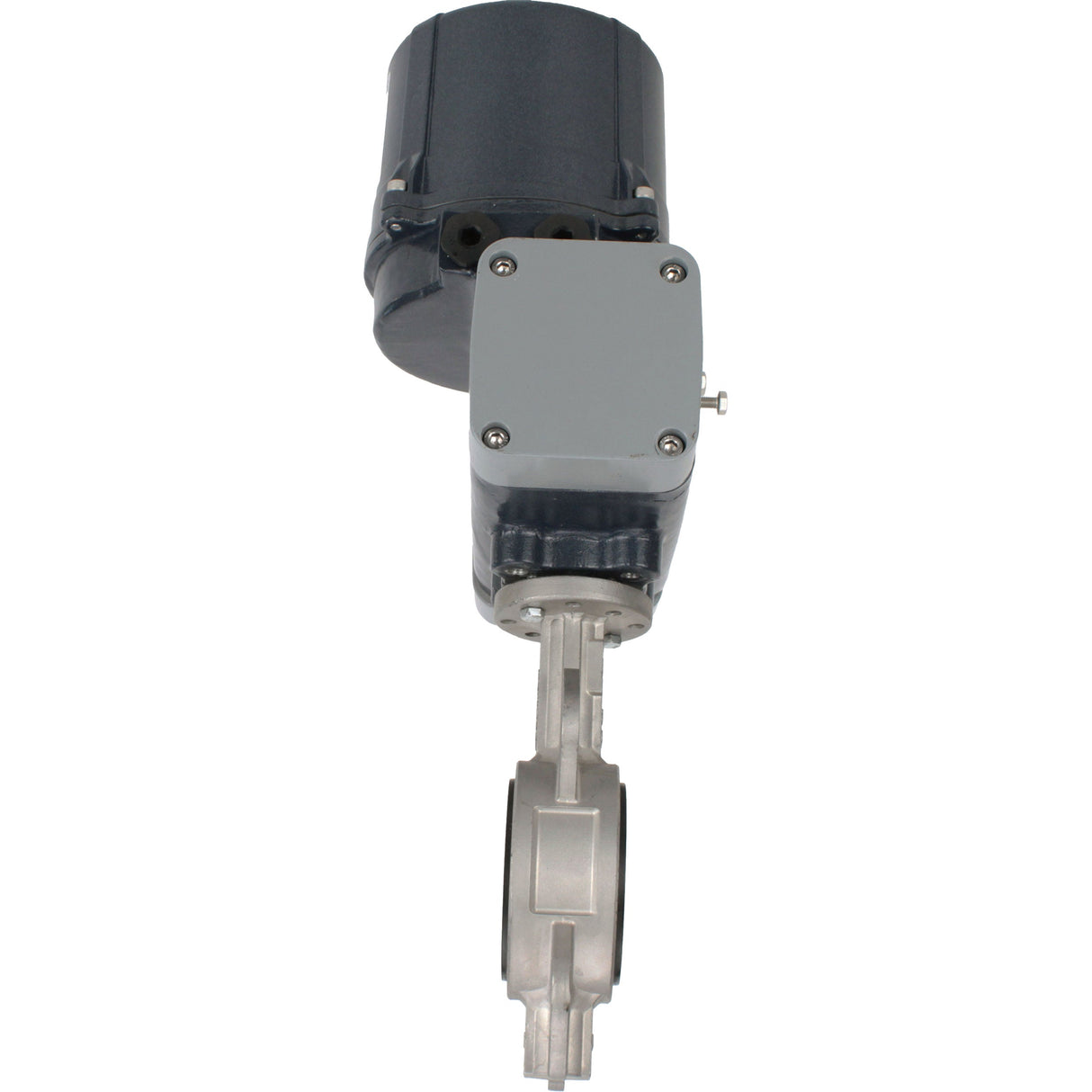 Schmetterlingsventile Elephant WBV3131V-2W-Fb-H zwischenflanschig, Gehäuse - Edelstahl 304, Scheibe - Edelstahl 304, Dichtung - Viton, mit elektrischem Viertelumdrehungsantrieb Elephant QTSA-N-EM-O0-220VAC