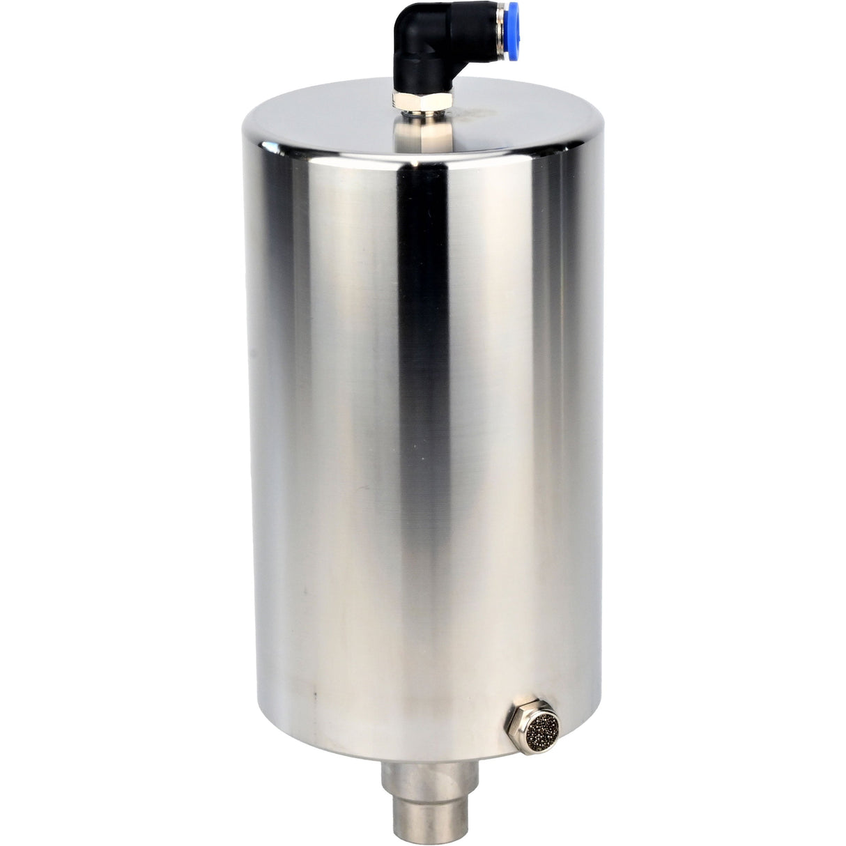 Pneumatische Antriebe mit Rückstellfedern Elephant PA-SA-85 für Lebensmittelschleusen WBV3131E-2W-W/T/C, Durchmesser - 85mm, Druck - 4-7bar, Gehäuse - Edelstahl 304