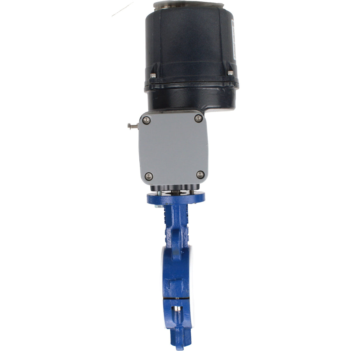 Schmetterlingsventile Elephant WBV3434Pf-2W-Fb-H ausgekleidet, zwischenflanschig, Gehäuse - Kohlenstoffstahl WCB, Scheibe - Kohlenstoffstahl WCB, Dichtung - PTFE, mit elektrischem Vierteldrehantrieb Elephant QTSA-N-EM-O0-220VAC