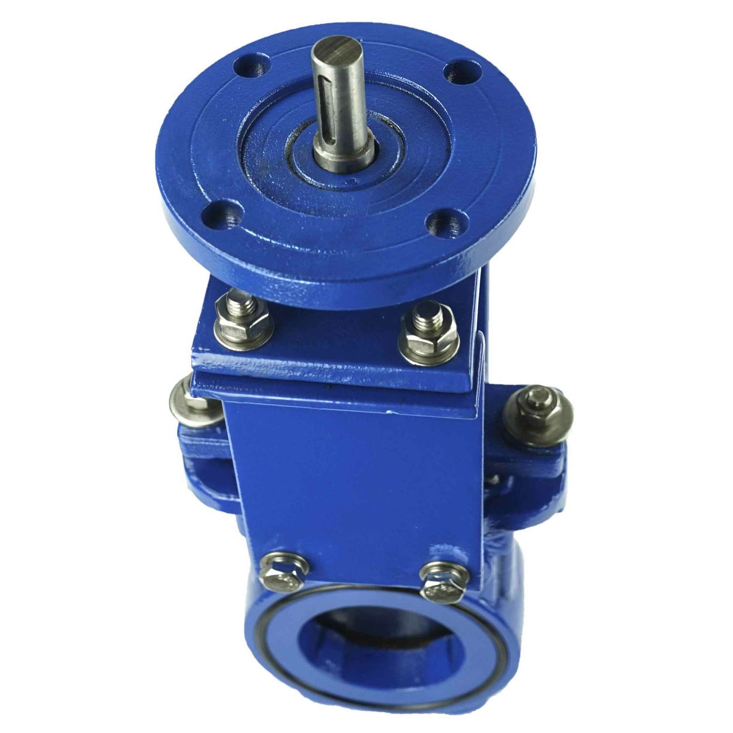 Messerkegelventil Elephant GGG40-SS304-NBR-2W-ISO-16, gehäusematerial - gusseisen GGG40, klingenmaterial - edelstahl AISI 304, dichtung - NBR, nur stem