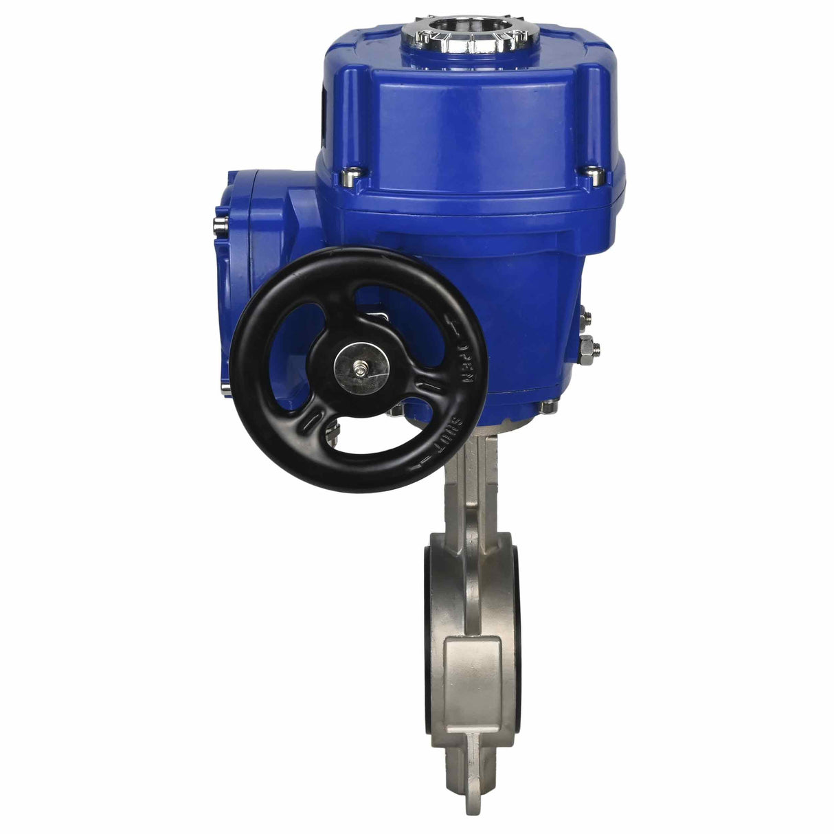 Wasser-Schmetterlingsventil Elephant 316l-316l-epdm-elephant-qt-w-m-110/220v, Gehäusematerial - Edelstahl AISI 316L, Scheibenmaterial - Edelstahl AISI 316L, Dichtung - EPDM, elektrisch betätigter Antrieb