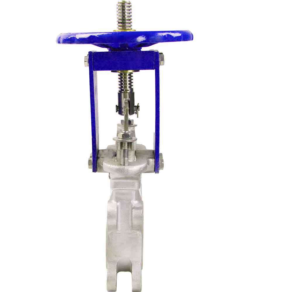 Messerkegelventil Elephant SS304-SS304-EPDM-1W-W, gehäusematerial - edelstahl AISI 304, messer-material - edelstahl AISI 304, dichtung - EPDM, handradbetätigung