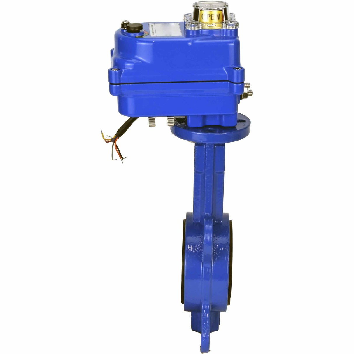 Wasser-Schmetterlingsventil Elephant ggg50-316l-epdm-elephant-12, Gehäusematerial - Gusseisen GGG50, Scheibenmaterial - Edelstahl AISI 316L, Dichtung - EPDM, elektrisch betätigt