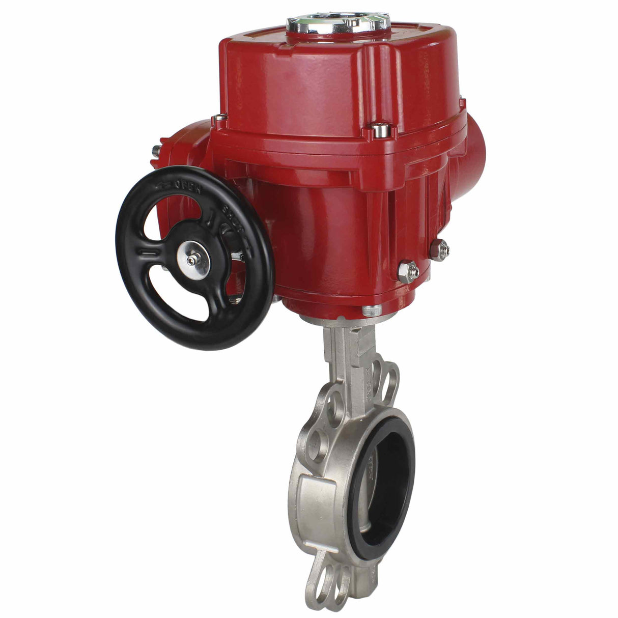 Wasser-Schmetterlingsventil Elephant 316l-316l-epdm-elephant-qt-w-m-ex-380v, Gehäusematerial - Edelstahl AISI 316L, Scheibenmaterial - Edelstahl AISI 316L, Dichtung - EPDM, elektrisch betriebenes Stellglied