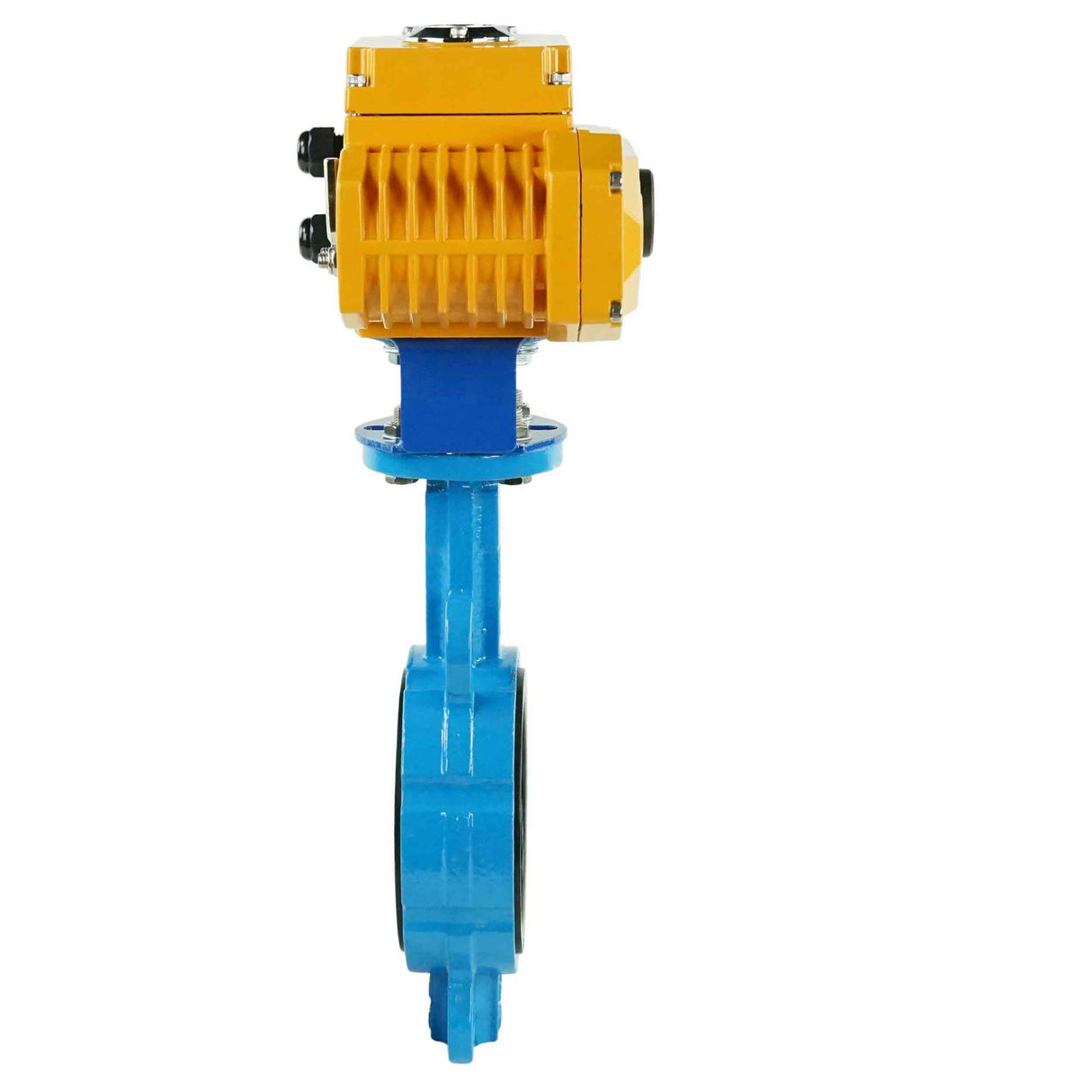 Wasserabsperrklappe Elephant bv16-g50-g40-elephant-380, Gehäusematerial – Gusseisen GGG50, Scheibenmaterial – Gusseisen GGG40, Dichtung – EPDM, elektrischer Antrieb betätigt