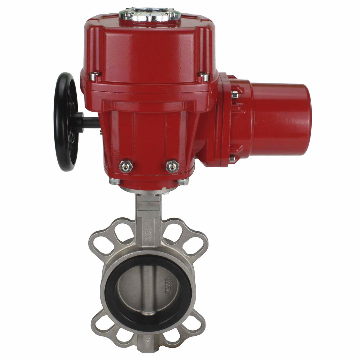 Wasser-Schmetterlingsventil Elephant 316l-316l-epdm-elephant-qt-w-m-ex-380v, Gehäusematerial - Edelstahl AISI 316L, Scheibenmaterial - Edelstahl AISI 316L, Dichtung - EPDM, elektrisch betriebenes Stellglied