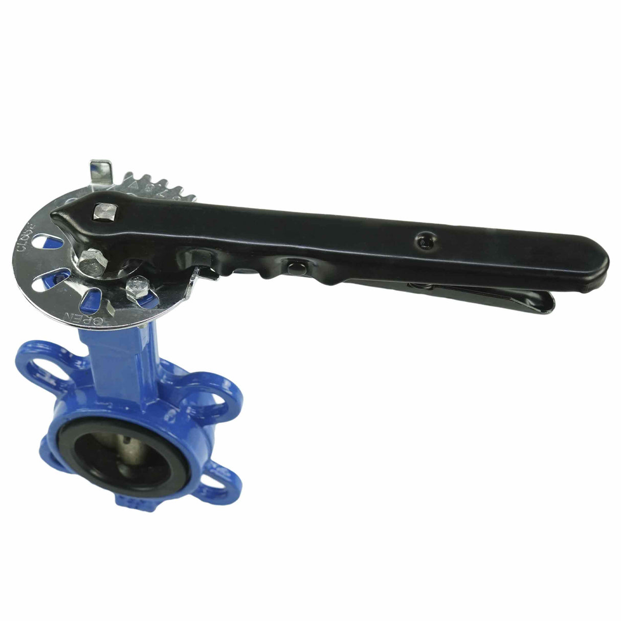 Wasser-drosselklappe Elephant GGG50-316L-EPDM 232 PSI, gehäusematerial – gusseisen GGG50, scheibenmaterial – edelstahl 316L, dichtung – EPDM, handradbetätigung