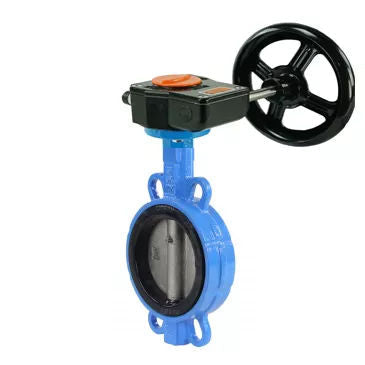 Wasser-Schmetterlingsventil Elephant WBV1632E-2W-Fb-H, Gehäusematerial - Gusseisen QT450, Scheibenmaterial - Edelstahl AISI 316L, Dichtung - EPDM, Getriebe HAM RQN