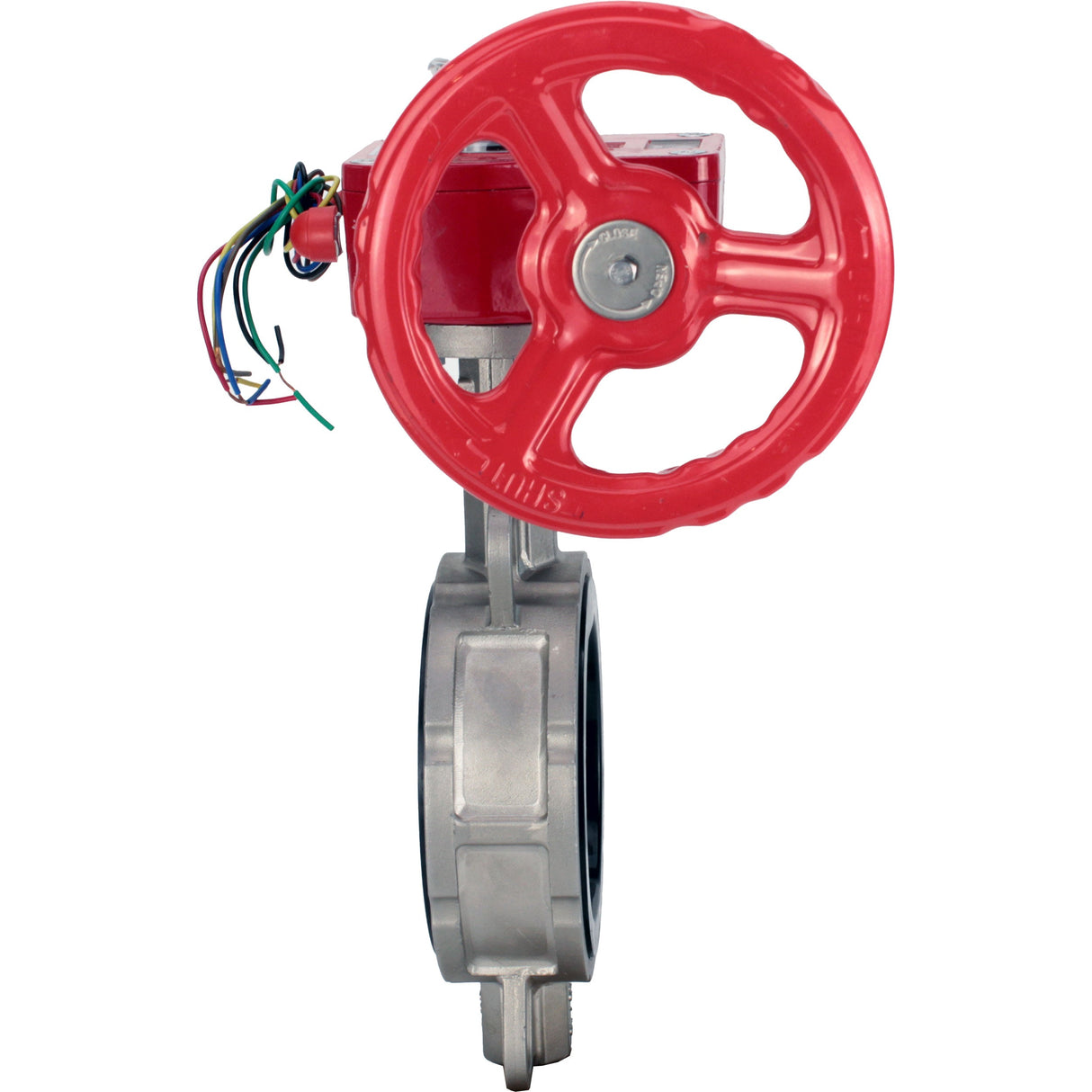 Wasser-Schmetterlingsventil Elephant WBV3131E-2W-Fb-H, Gehäusematerial - Edelstahl AISI 304, Scheibenmaterial - Edelstahl AISI 304, Dichtung - EPDM, Getriebe HGBF RQN