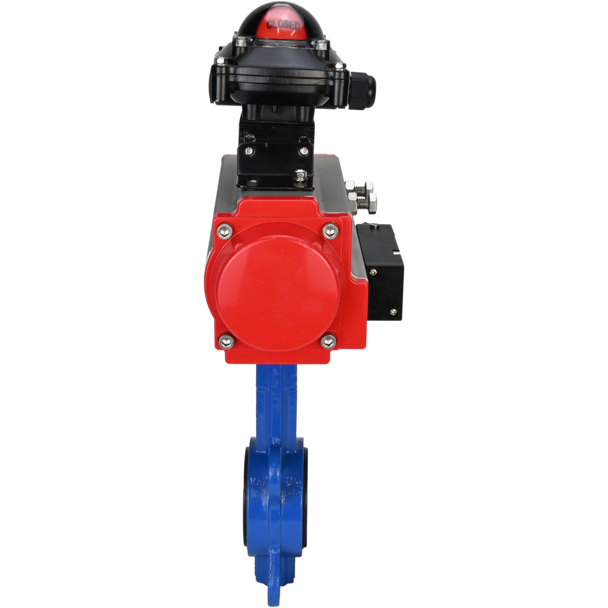 Wasserabsperrklappe Elephant g50-g40-epdm-elephant-da-4m310-110/220v-apl-210n, Gehäusematerial – Gusseisen GGG50, Scheibenmaterial – Gusseisen GGG40, Dichtung – EPDM, pneumatischer Antrieb betätigt