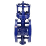 Wasserabsperrklappe Elephant WBV3EX-3431M-1W-F-ISO, Gehäuse - Kohlenstoffstahl, Klappenscheibe - Edelstahl AISI 304, Dichtung - Metall, nur Spindel