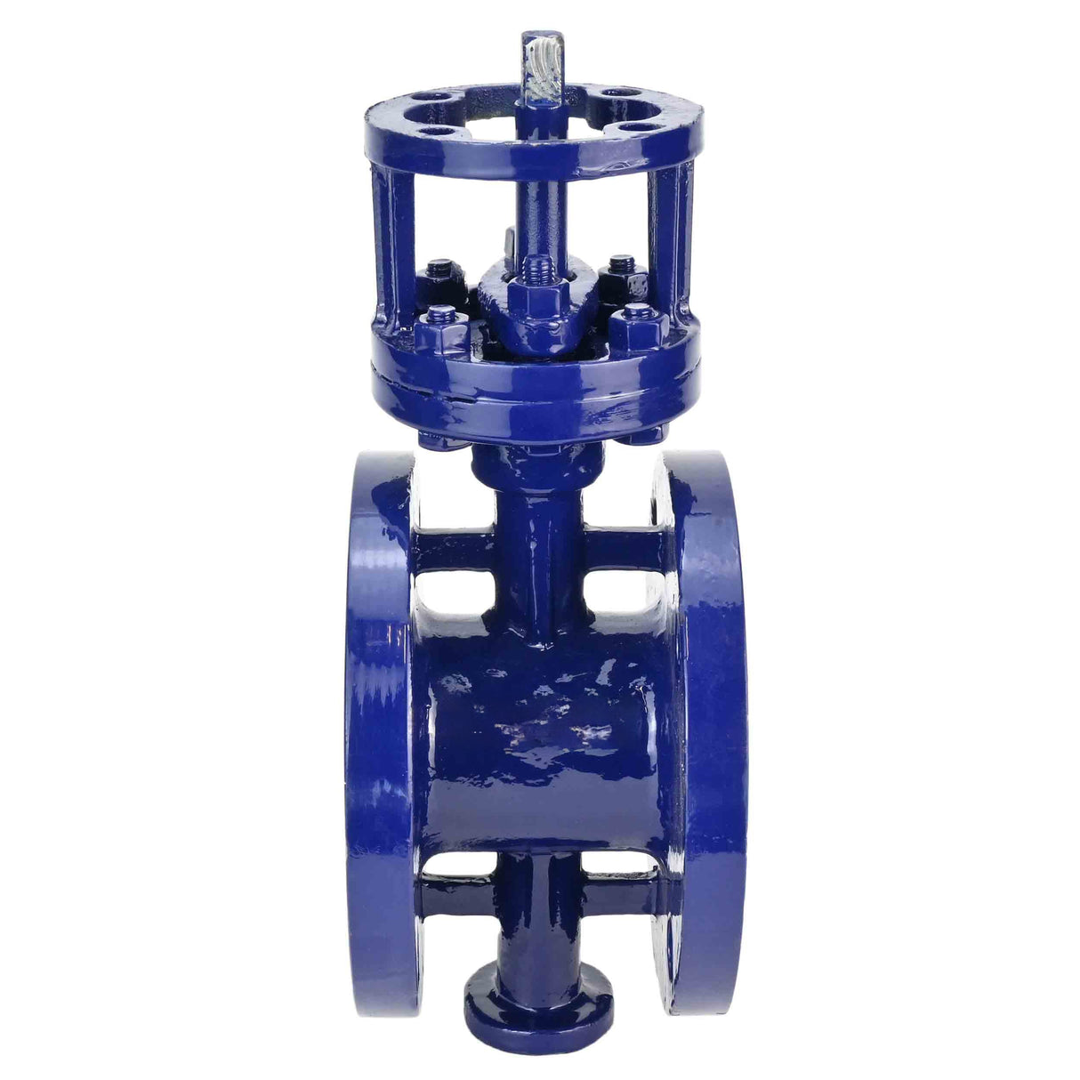 Wasserabsperrklappe Elephant WBV3EX-3431M-1W-F-ISO, Gehäuse - Kohlenstoffstahl, Klappenscheibe - Edelstahl AISI 304, Dichtung - Metall, nur Spindel