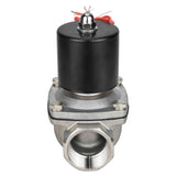 Zweiwege-Elektromagnetventil, normalerweise geschlossen, direkt wirkend, Elephant VS2W-101E-NC EPDM 24 V, Gehäusematerial – Edelstahl AISI 304, Dichtung – EPDM