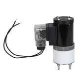 Zweiwege-Elektromagnetventil, normalerweise geschlossen, direkt wirkend, Elephant DHF11-НЗ PTFE VITON G 24V, Gehäusematerial – PTFE, Dichtung – Viton