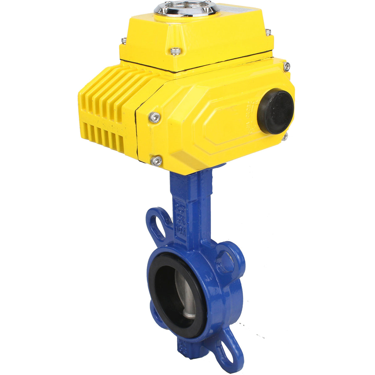 Wasser-Schmetterlingsventil Elephant ggg50-316l-epdm-elephant-110/220, Gehäusematerial - Gusseisen GGG50, Scheibenmaterial - Edelstahl AISI 316L, Dichtung - EPDM, elektrisch betätigter Antrieb