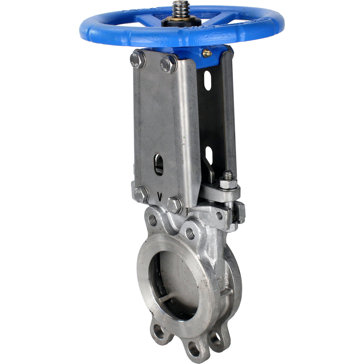 Plattenschieber Elephant GVKR3232E-1W-Fb-S, Gehäusematerial - Edelstahl AISI 316, Schiebermaterial - Edelstahl AISI 316, Dichtung - EPDM, Handrad